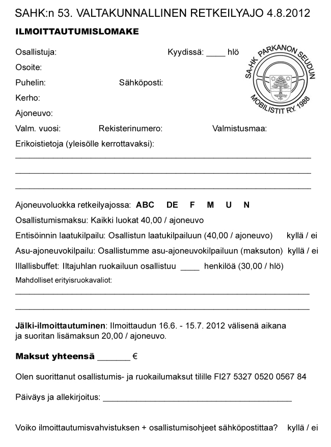 ilmoittautumislomake A4